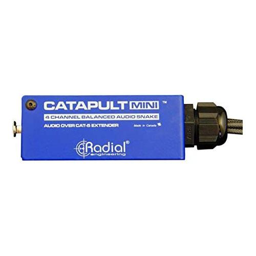 Radial Catapult Mini TRS Cat 5/6 Audio Snake Module with 1/4 inch TRS Connectors