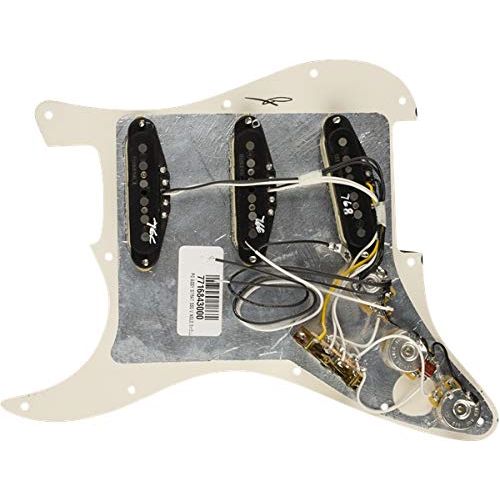 Fender Pre-Wired Strat Pickguard, Custom '69 SSS Electric Guitar Electronics