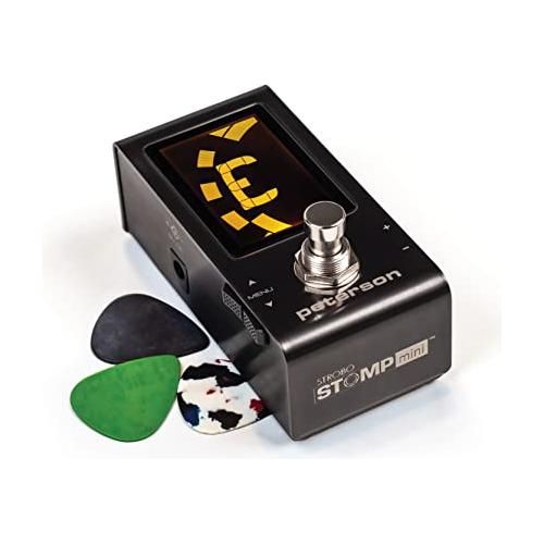 Peterson StroboStomp Mini | Guitar and Bass Pedal Strobe Tuner | Mini Version