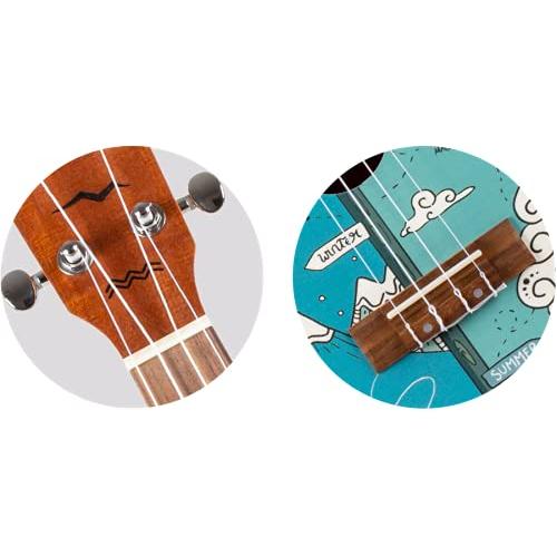 Flight, 4-String Cupcake Concert Ukulele, AUC-33