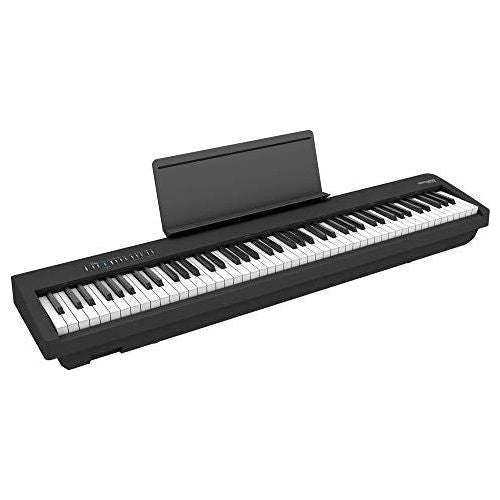 Roland FP-30X Digital Piano with Built-in Powerful Amplifier and Stereo Speakers. Rich Tone Authentic Ivory 88-Note PHA-4 Keyboard for unrivalled Acoustic Feel Sound. (FP-30X-BK), Black