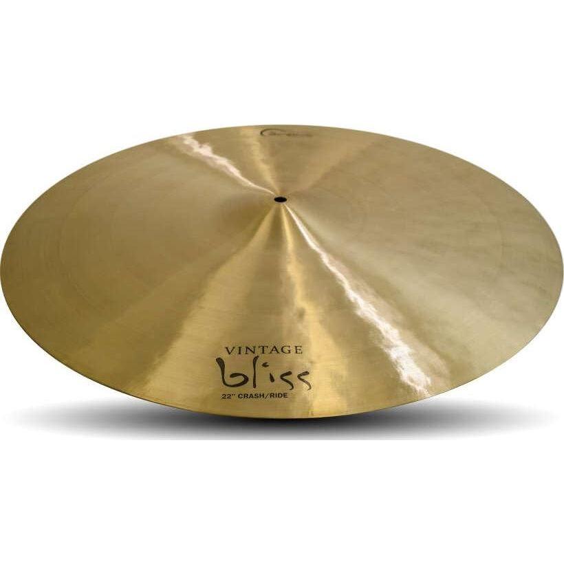 Dream Cymbals and Gongs VBCRRI22 Vintage Bliss Crash/Ride 22" Cymbal Bundle w/Liquid Audio Polishing Cloth