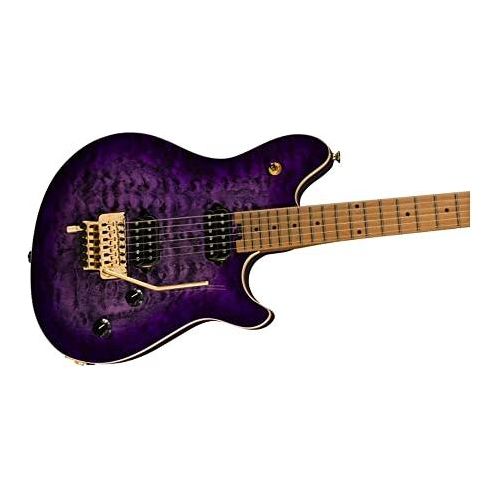 EVH Wolfgang Special QM Electric Guitar - Purple Burst