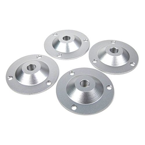 IsoAcoustics Round Plate Adapter for B&W Speakers / Mounting Plates (4-Pack)