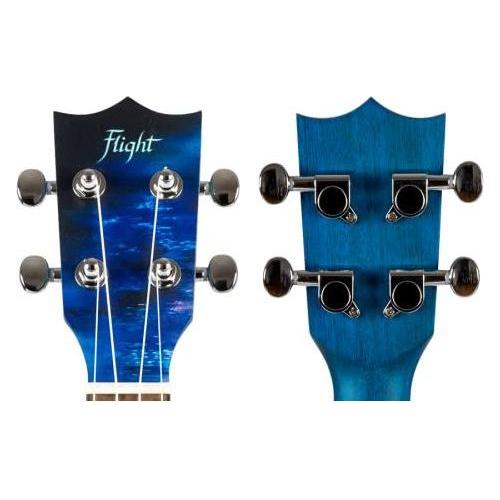 Flight Ukuleles, 4-String Ukulele, Blue-Multi (AUC City)