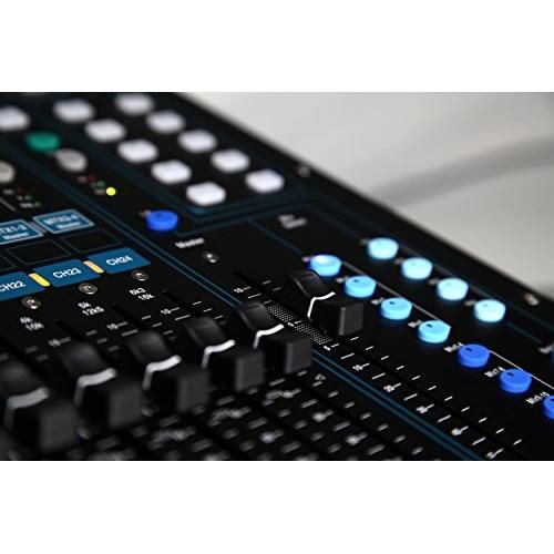 Allen & Heath QU-24C 30 In/24 Out Compact Digital Mixer, Chrome Edition