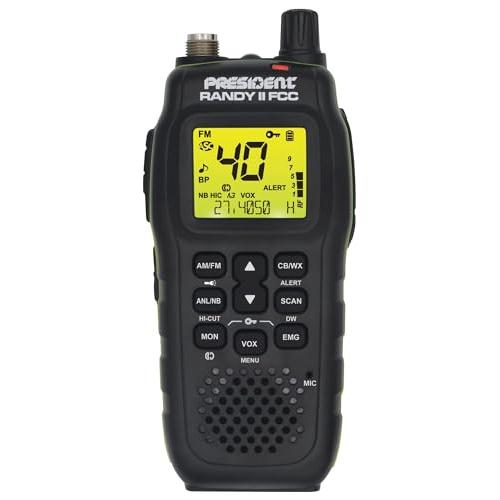 Randy II FCC - First FCC Approved AM/FM Handheld CB Radio