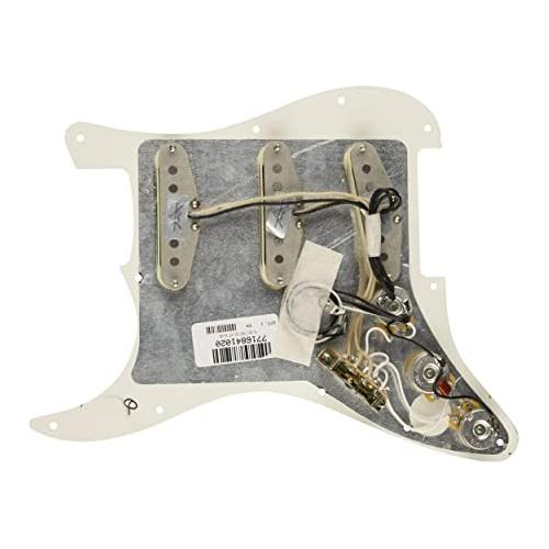 Fender Pre-Wired Strat Pickguard, Custom '69 SSS Electric Guitar Electronics