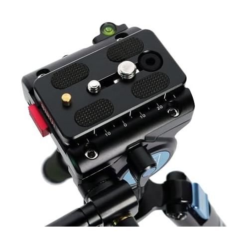 SIRUI VH/VA-Series Fluid Video Head with Quick Release Plate