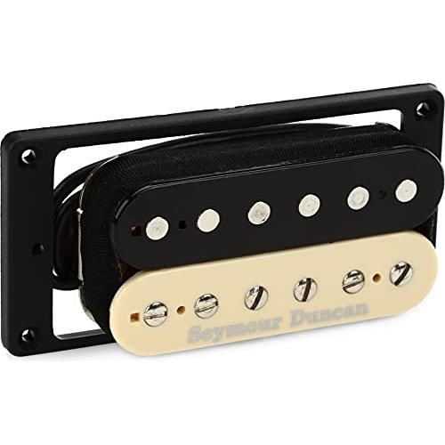 Seymour Duncan 11103-21-Z TB-6 Distortion Trembucker Bridge Pickup, Zebra