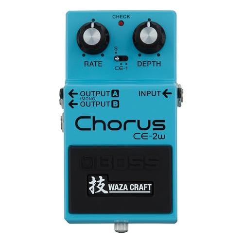 BOSS WAZA Craft Chorus Guitar Pedal (CE-2W)