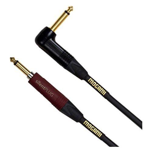 Mogami GOLD INSTRUMENT SILENT S-18R Instrument Cable, Gold 1/4