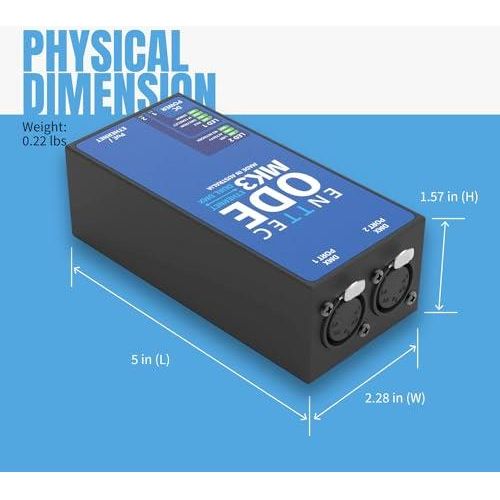 ENTTEC ODE MK3 Two-universe Bidirectional DMX Ethernet Gateway