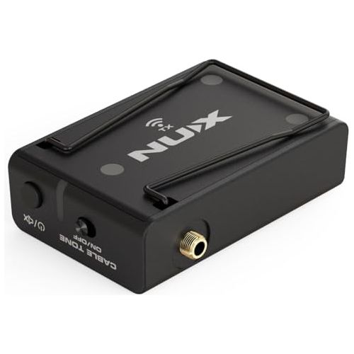 NUX B-8 Wireless System for Guitar, Bass, Various Instruments with Electronic Pickups. Built in Booster/Tuner. Wireless Solution for Gigging, Home Playing