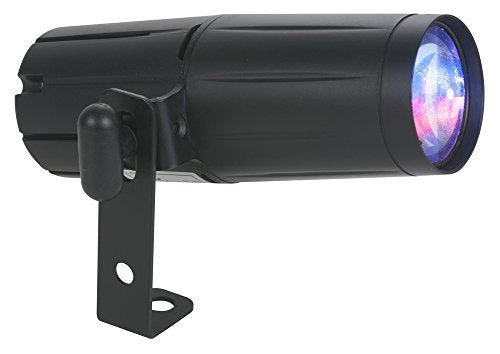 ADJ Products PINSPOT LED Quad DMX 8 WATT Quad Color