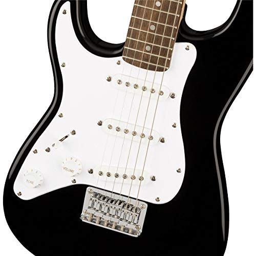 Squier by Fender Mini Strat, Laurel Fingerboard, Black, LH