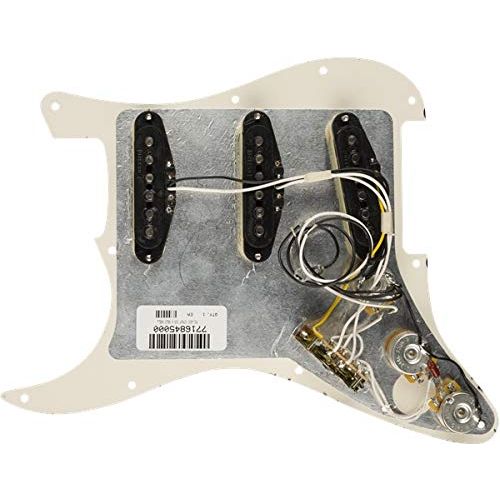 Fender Pre-Wired Strat Pickguard, Custom '69 SSS Electric Guitar Electronics