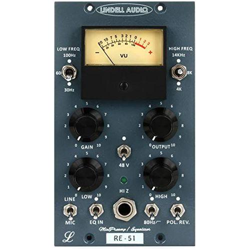 Lindell Audio RE-51 Microphone Preamp EQ