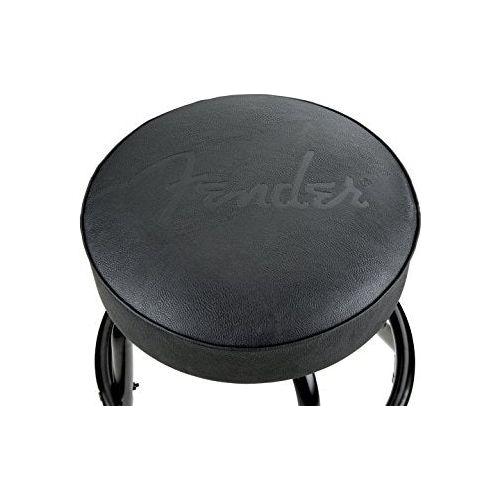 Fender Blackout Barstool with Backrest, 30in