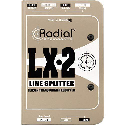 Radial LX2 2-Channel Balanced Line Splitter W Isolation