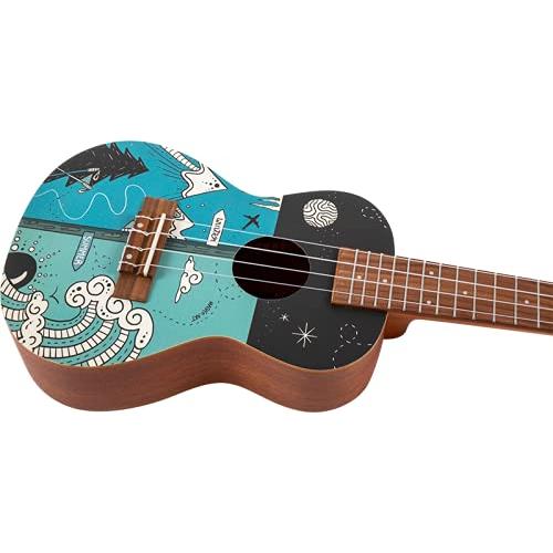 Flight, 4-String Cupcake Concert Ukulele, AUC-33