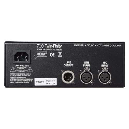 Universal Audio 710 Twin-Finity Microphone Preamp