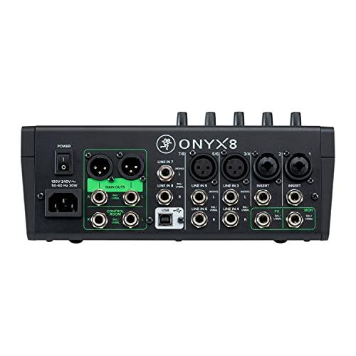 Mackie Onyx Channel Premium Analog Mixer with Multi-Track USB