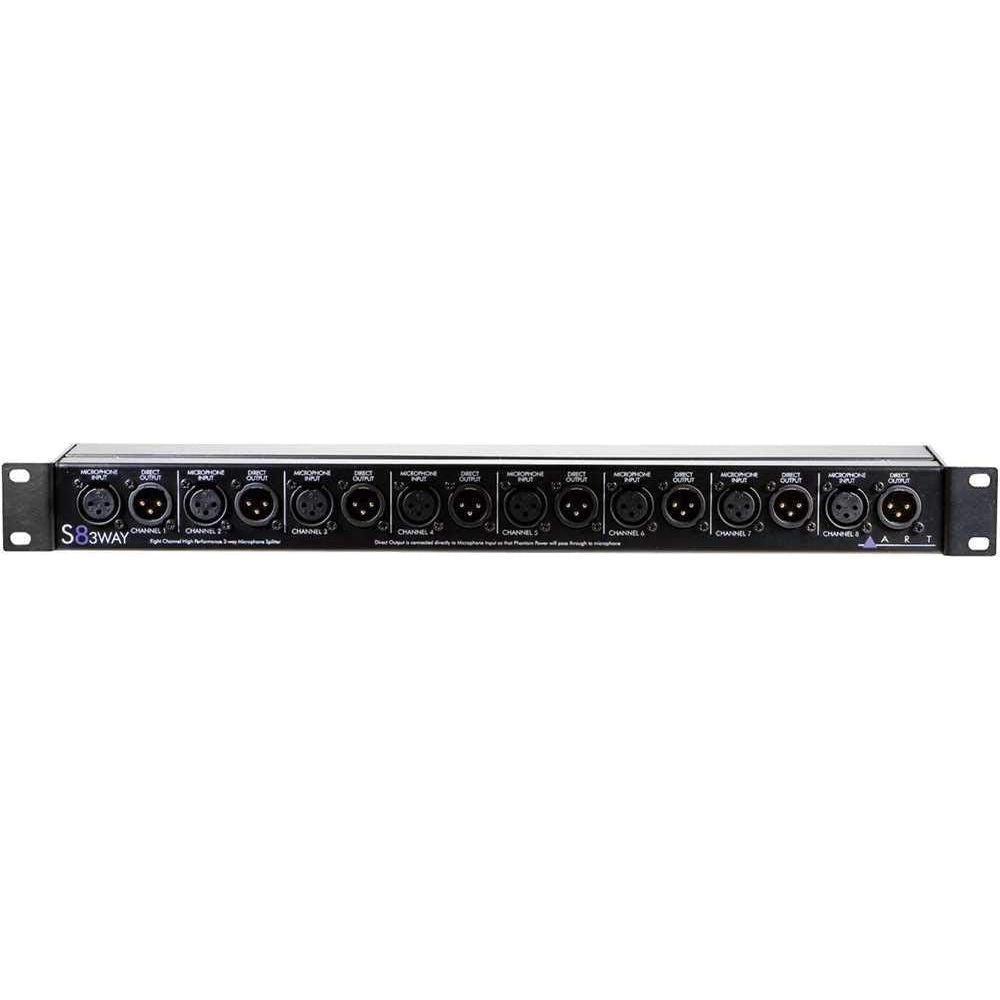 ART S8-3Way Eight Channel Three-Way Mic Splitter