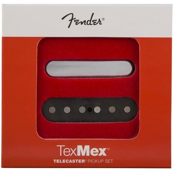 Fender Tex-Mex Telecaster® Pickup Set Bundle w/12x Guitar Picks and Liquid Audio Polishing Cloth