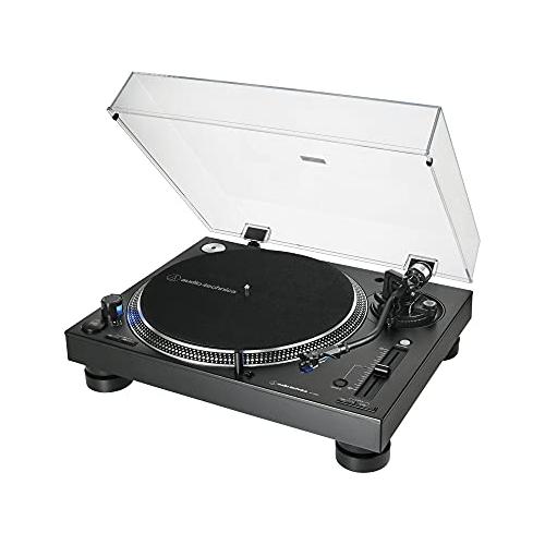 Audio-Technica AT-LP140XP-BK Manual Direct Drive Turntable