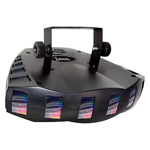 CHAUVET DJ Derby X RGB LED Derby w/Static, Blackout, Strobe Effect Light & Automated/Sound Active Programs