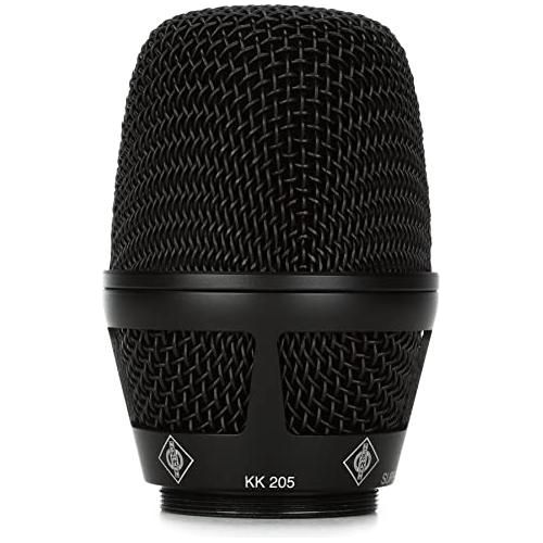 Neumann KK 205 BK Supercardioid Microphone Capsule Head for Sennheiser Wireless Handheld Transmitters - Black