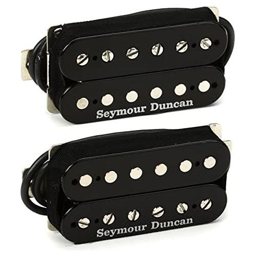 Seymour Duncan 11108-49-Z SHPG-1s Pearly Gates Bridge & Neck Pickup Set, Zebra