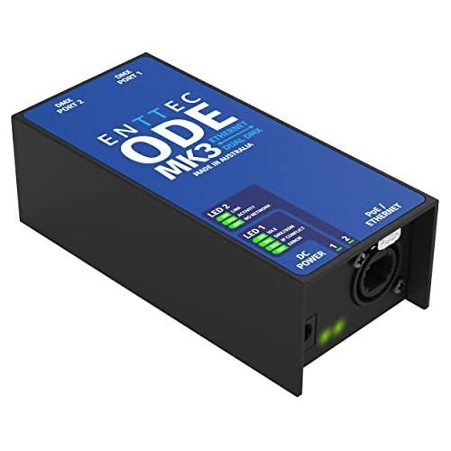 ENTTEC ODE MK3 Two-universe Bidirectional DMX Ethernet Gateway