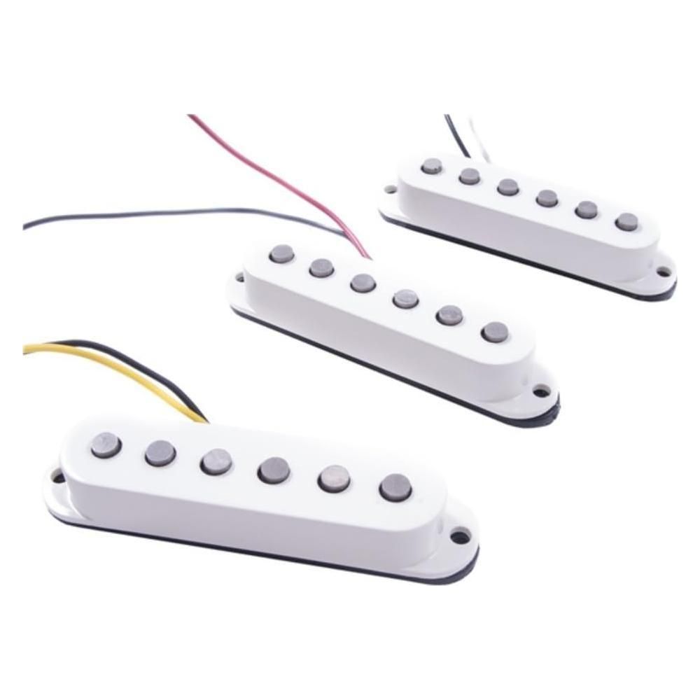 Fender Deluxe Drive Stratocaster® Pickup Set Bundle w/Fender Picks and Liquid Audio Polishing Cloth