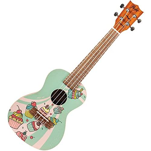 Flight, 4-String Cupcake Concert Ukulele, AUC-33