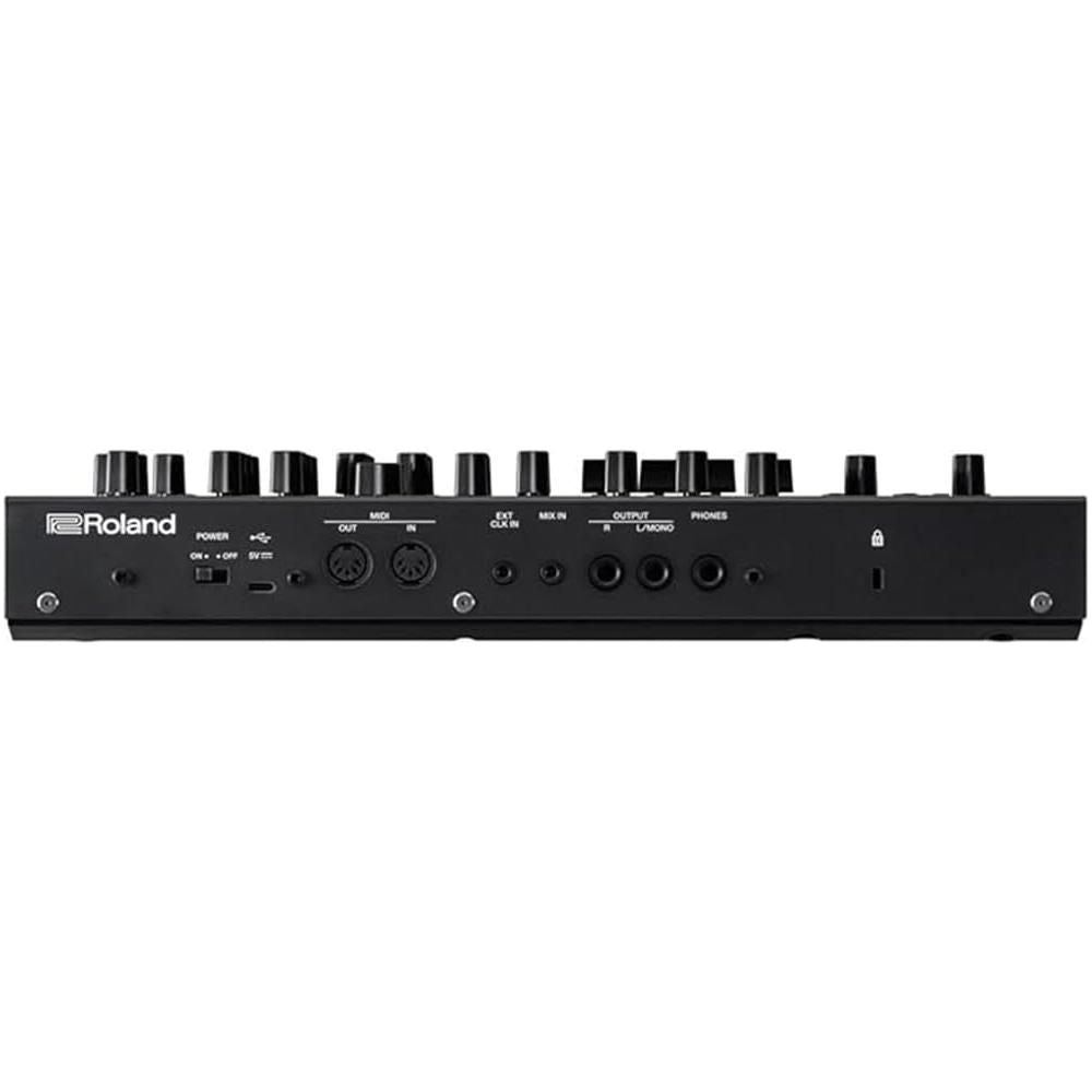 Roland SH-4D Desktop Synthesizer Bundle w/Roland RMIDI-B10 Black Series MIDI Cable and Liquid Audio Polishing Cloth