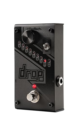 Digitech DROPBK The Drop Polyphonic Drop Tune Pedal Black Limited Edition