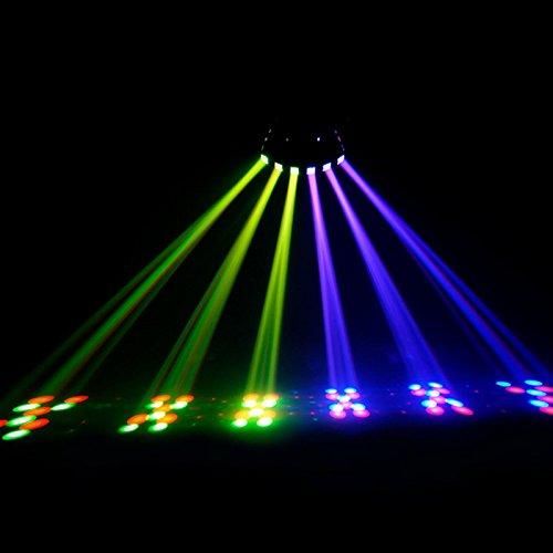 CHAUVET DJ Derby X RGB LED Derby w/Static, Blackout, Strobe Effect Light & Automated/Sound Active Programs