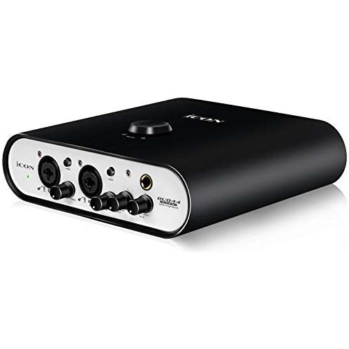 Icon Pro Audio USB Audio Interface with Mobile Streaming Capabilities, Duo 44 Live (2 mic preamps)