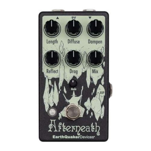 EarthQuaker Devices Afterneath V3 Enhanced Otherworldly Reverberation Machine Reverb Pedal