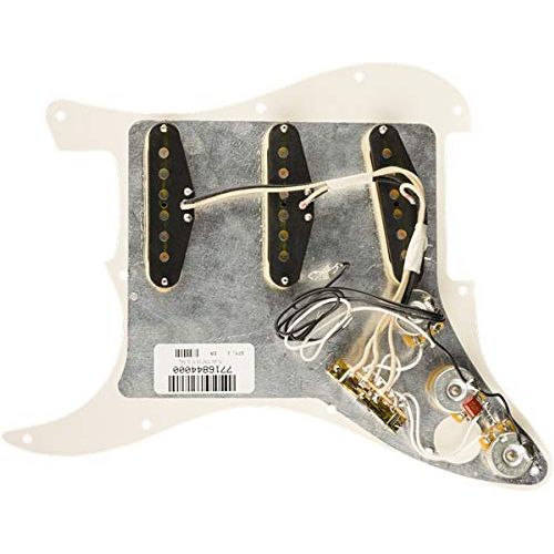 Fender Pre-Wired Strat Pickguard, Custom '69 SSS Electric Guitar Electronics