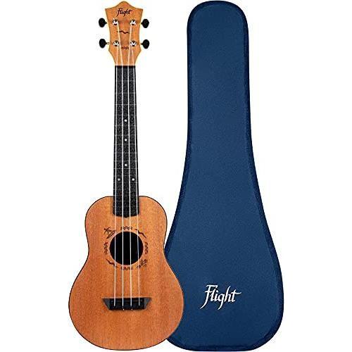 Flight, 4-String Travel Concert Ukulele, MW Mandala (TUC-40