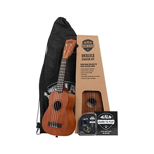 Kala, 4-String Ukulele, Natural, Soprano LTP-S : KALALTPS2105