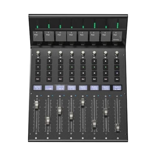 ICON Pro Audio V1-M USB MIDI DAW Control Surface Bundle w/ICON V1-X Extender for V1-M and Liquid Audio Polishing Cloth