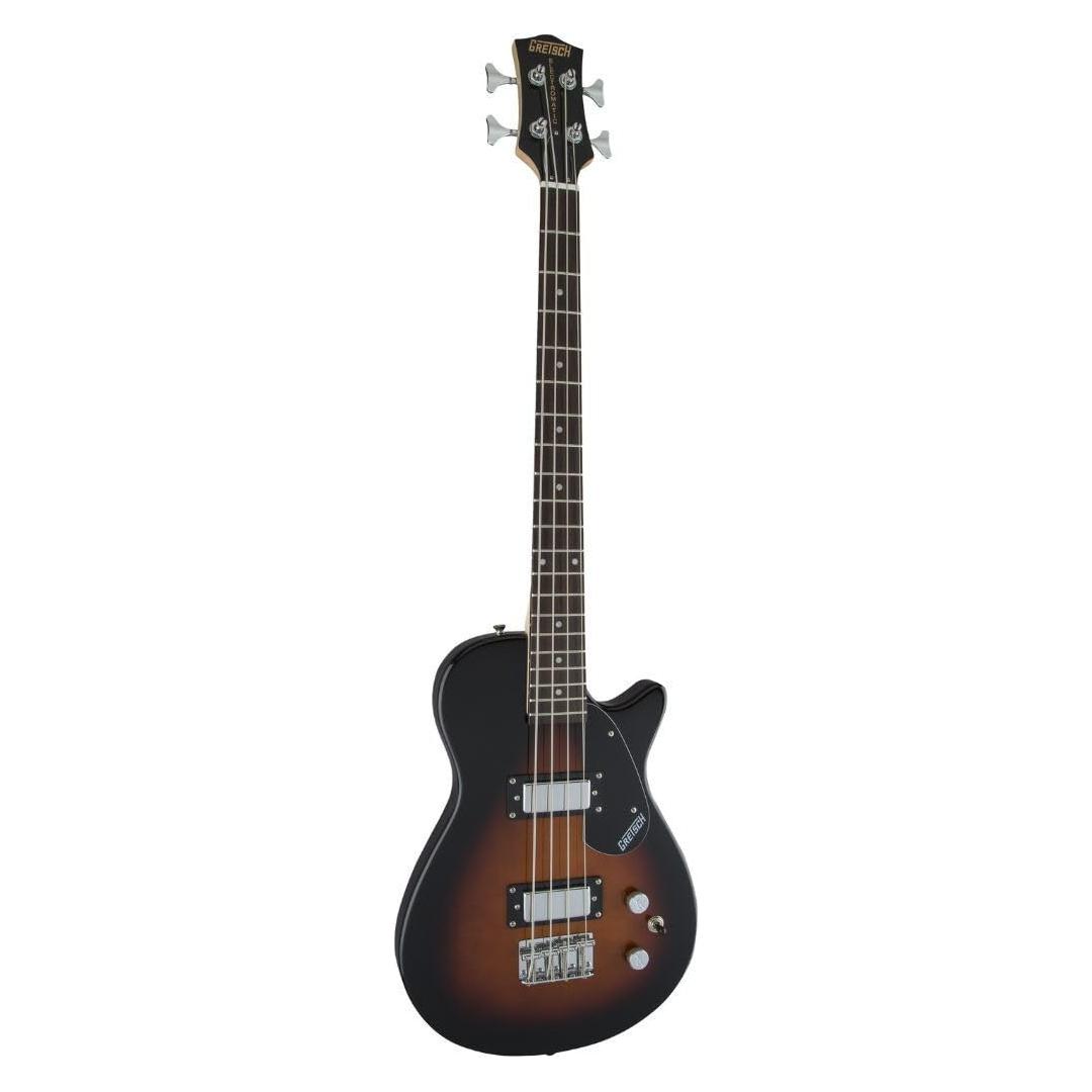 Gretsch G2220 Electromatic Junior Jet Bass II Short-Scale 4-String Right-Handed Guitar with Basswood Body (Tobacco Sunburst)