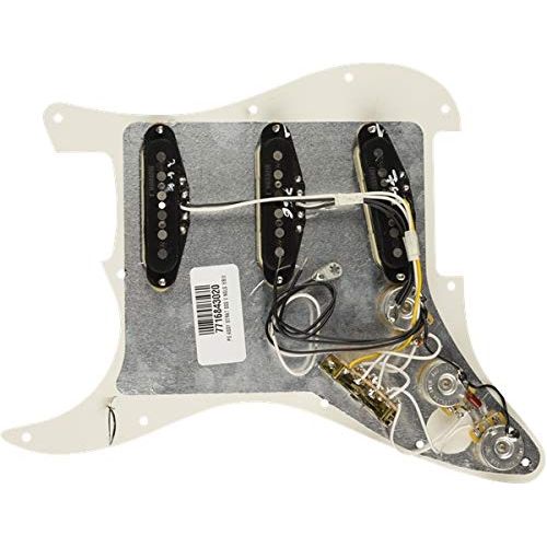 Fender Pre-Wired Strat Pickguard, Custom '69 SSS Electric Guitar Electronics