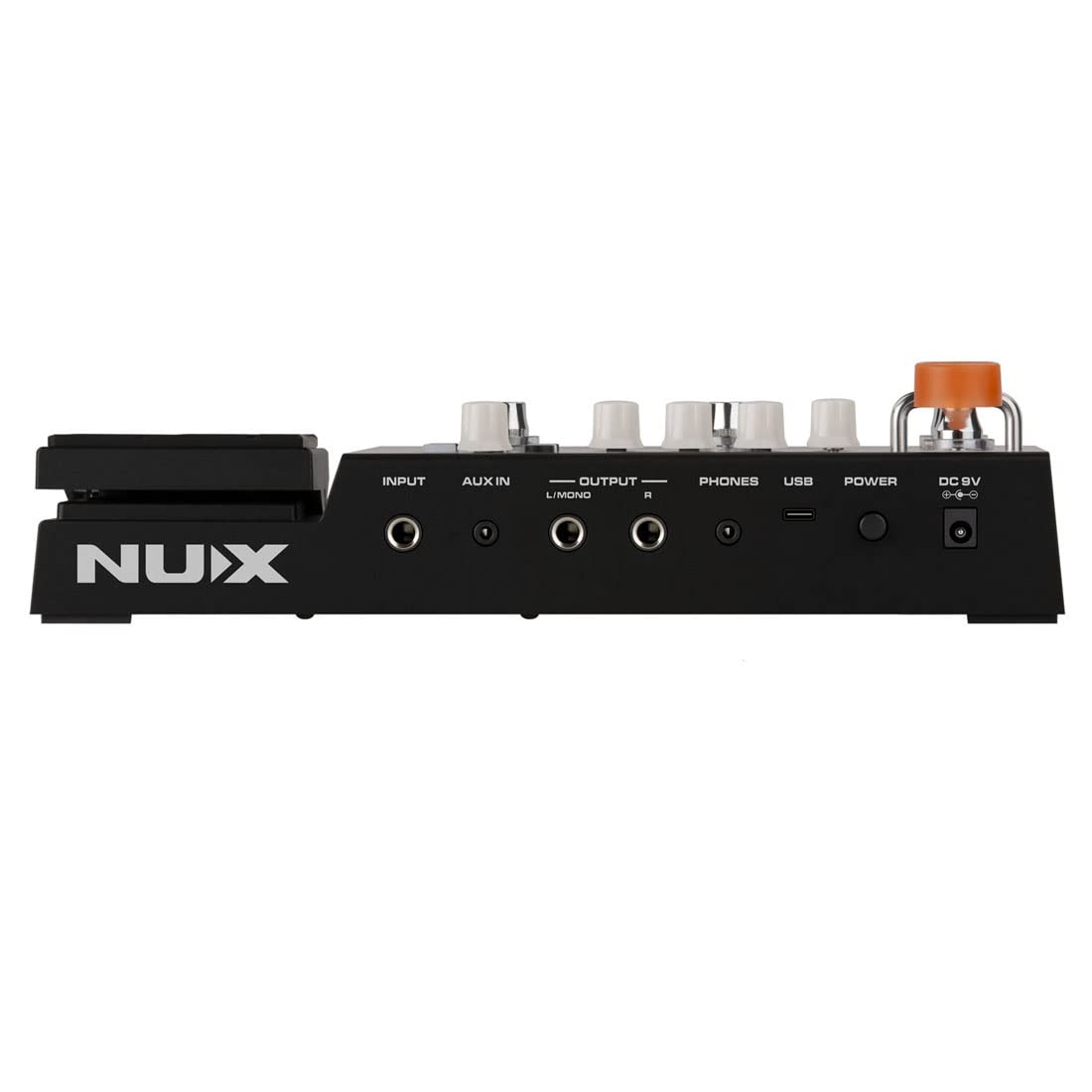 NUX MG-400 Multi Effects Pedal, Amp Modeling, 512 samples IR, 10 Independent Moveable Signal Blocks