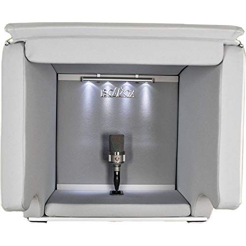 ISOVOX Portable Mobile Vocal Studio Booth, White