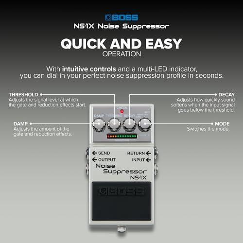 Boss NS-1X Noise Suppressor Pedal